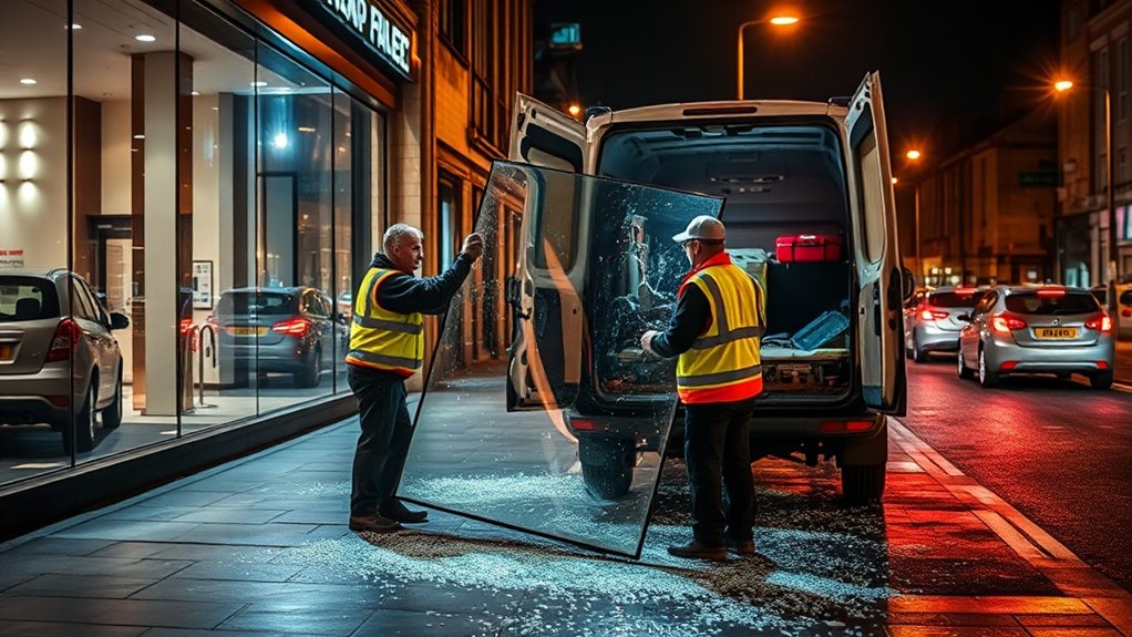 Emergency Glazing Surrey Quays