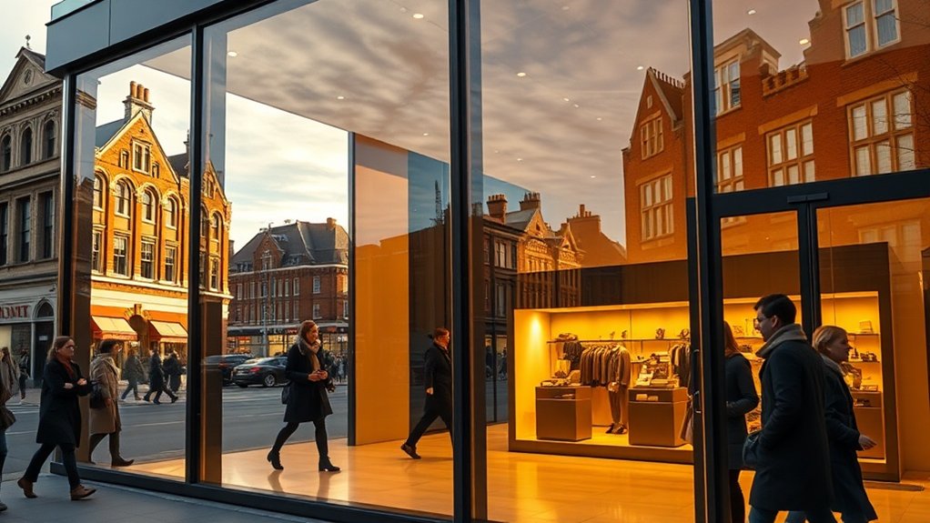 Shop Front Glazing Surrey Quays